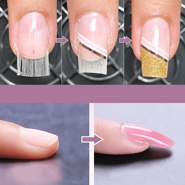 Fiberglas Nagelverlängerungsset Fiberglass Gel Polish lp