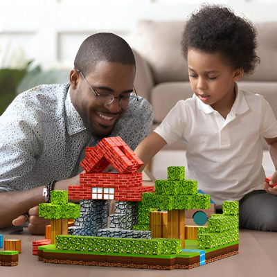 Magnetische Mini-Bastelwürfel (48 Stück) | MAGCRAFTI