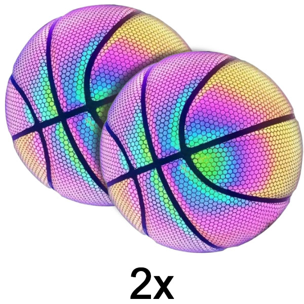 2x Leuchtender basketball | FLASHBALL
