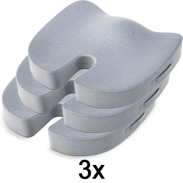 3x Ergonomisches sitzkissen MAXICOMFORT