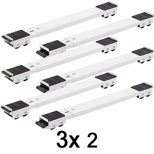 3x Möbeltransportrollen MOVEJET