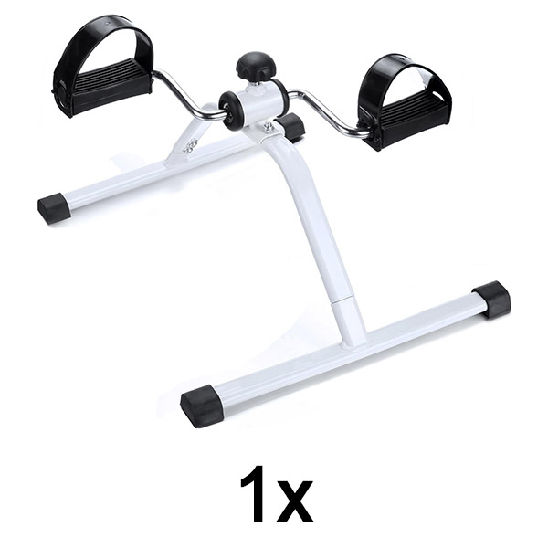 1x Mini-Pedaltrainer für Schreibtisch, Sofa und Stuhl – Arme und Beine, einstellbarer Widerstand, bis 150 kg | PEDALORA