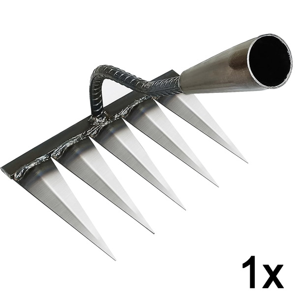 1x Multifunktionales Gartengerät für die Bodenpflege | PRONGSPRO