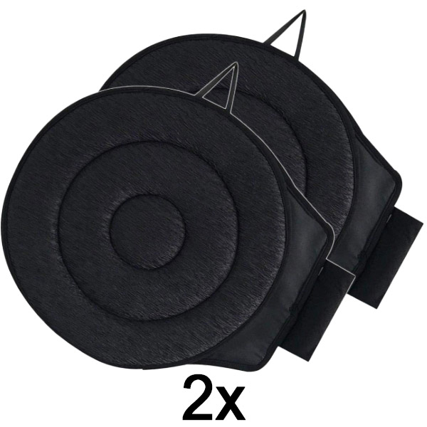 2x Um 360 Grad drehbares Sitzkissen | SPINPAD