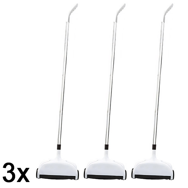 3x Inteligentní smeták 2 v 1 na zametání a čištění podlah | WIZBROOM