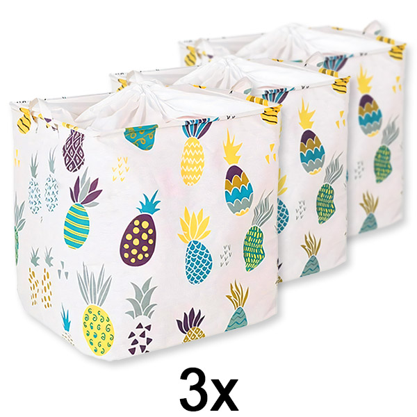 3x Große faltbare aufbewahrungsbox CLOTHBOX